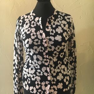 LOFT Floral Cardigan NWT